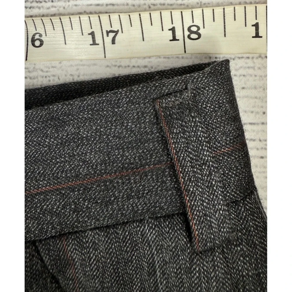 Christian Dior Monsieur Vintage Gray Pinstripe Wool Suit Blazer 44L Pants 36x31‎